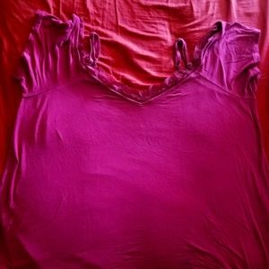 Soft collection cold shoulders top